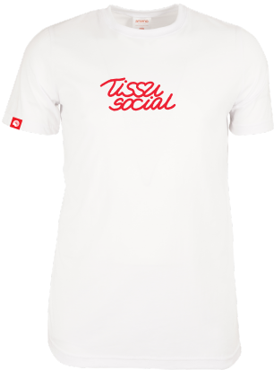 CENTRAIDE - 2106U T-shirt coton unisexe (BLANC) - SE. S16062 (AV) - SE. S16063 (DOS) - ETT. ETT1058 (BAVD)
