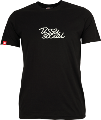 CENTRAIDE - 2106U T-shirt coton unisexe (NOIR) - SE. S16062 (AV) - SE. S16063 (DOS) - ETT. ETT1058 (BAVD)