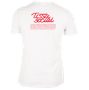 CENTRAIDE -2106U T-shirt coton unisexe (BLANC) - SE. S16064 (AV) - SE. S16065 (DOS) - ETT. ETT1058 (BAVD)