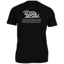 CENTRAIDE - 2106U T-shirt coton unisexe  (NOIR) - SE. S16064 (AV) - SE. S16065 (DOS) - ETT. ETT1058 (BAVD)