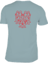 CENTRAIDE - 2106U T-shirt coton unisexe - SE. S16062 (AV) + SE. S16063 (DOS) + ETT. ETT1058 (MD)