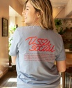 CENTRAIDE - 2106U T-shirt coton unisexe - SE. S16064 (AV) + SE. S16065 (DOS) + ETT. ETT1058 (MD)