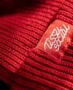 CENTRAIDE - 914 Tuque à rebord côtelée (ROUGE) - ETT. ETT1059 (AVD) - ETT. COMPO. (INT)