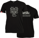 CENTRAIDE -2106U T-shirt coton unisexe  (NOIR) - SE. S16064 (AV) - SE. S16065 (DOS) - ETT. ETT1058 (BAVD)