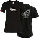 CENTRAIDE TISSUS SOCIAL - 4319W - T-shirt col V femme (NOIR) - SE. S16062 (AV) + SE. S16063 (DOS) + ETT. ETT1058 (MD)