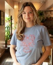 CENTRAIDE PERSONNES - 2102U T-SHIRT 95/5 (BLEU) - SE. S16064 (AV) + SE. S16065 (DOS) + ETT. ETT1058 (MD)